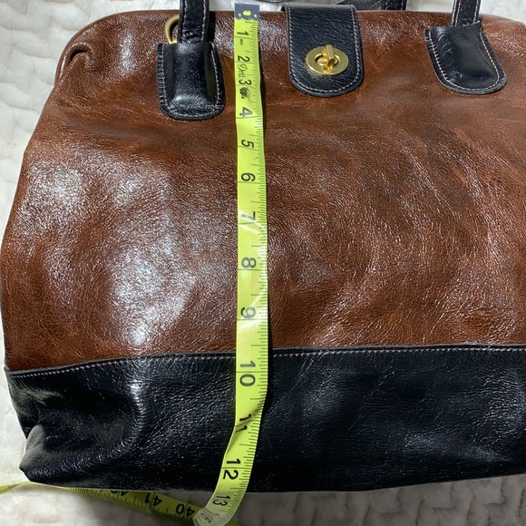 MEDICINE BAG MARCO SAGE LUXURY DOCTOR BAG IN ESPRESSO LARGE EUC - Picture 5 of 8